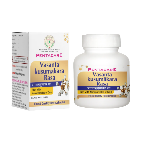 Pentacare Ayurveda Vasantakusumakara Rasa | Grocsy