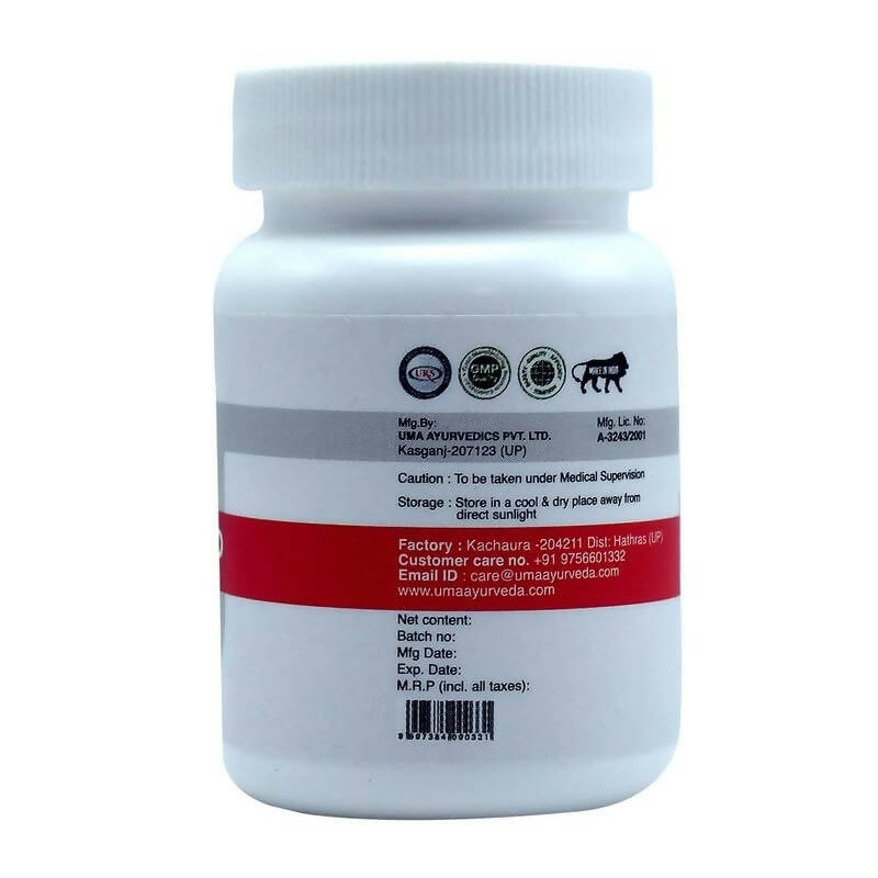 Uma Ayurveda Umarhoid Tablets | Grocsy