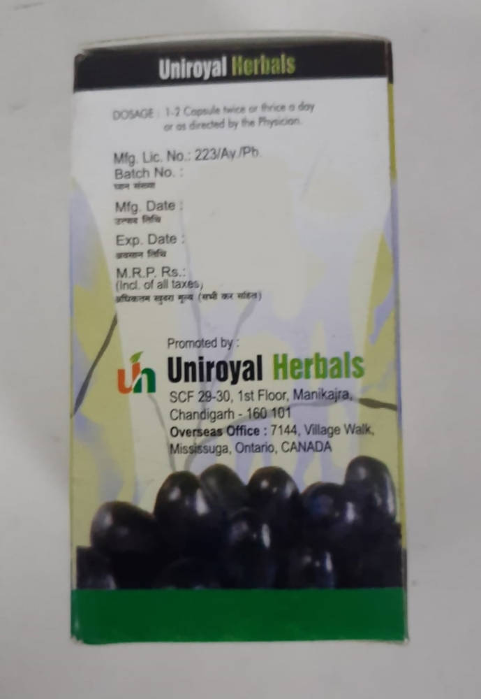 Uniroyal Herbals DY-B Pure Herbal Capsules | Grocsy