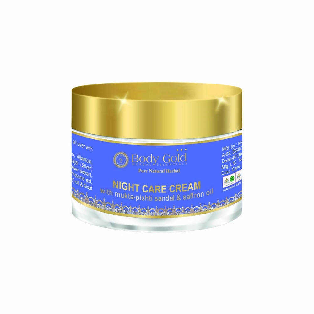 Body Gold Night Care Cream | Grocsy