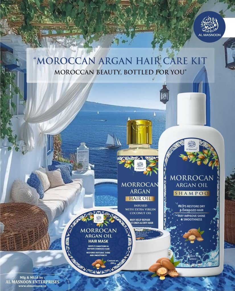 Al Masnoon Moroccan Argan Oil Shampoo | Grocsy