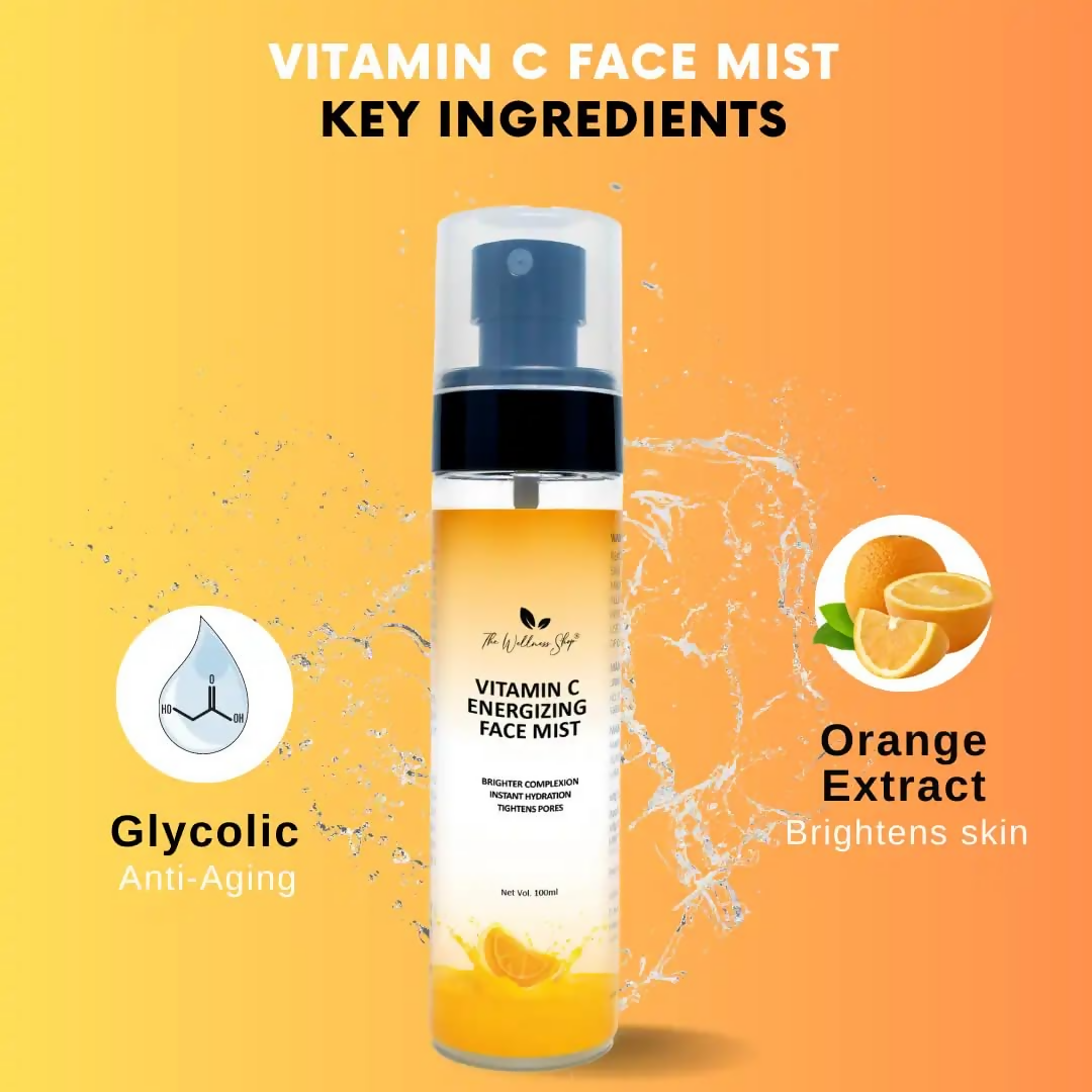 The Wellness Shop Vitamin C Energizing Face Mist | Grocsy
