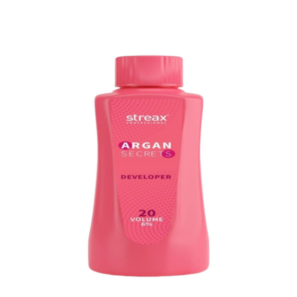 Streax Professional Developer For Argan Secrets Colourant - 20 Volume 6% | Grocsy