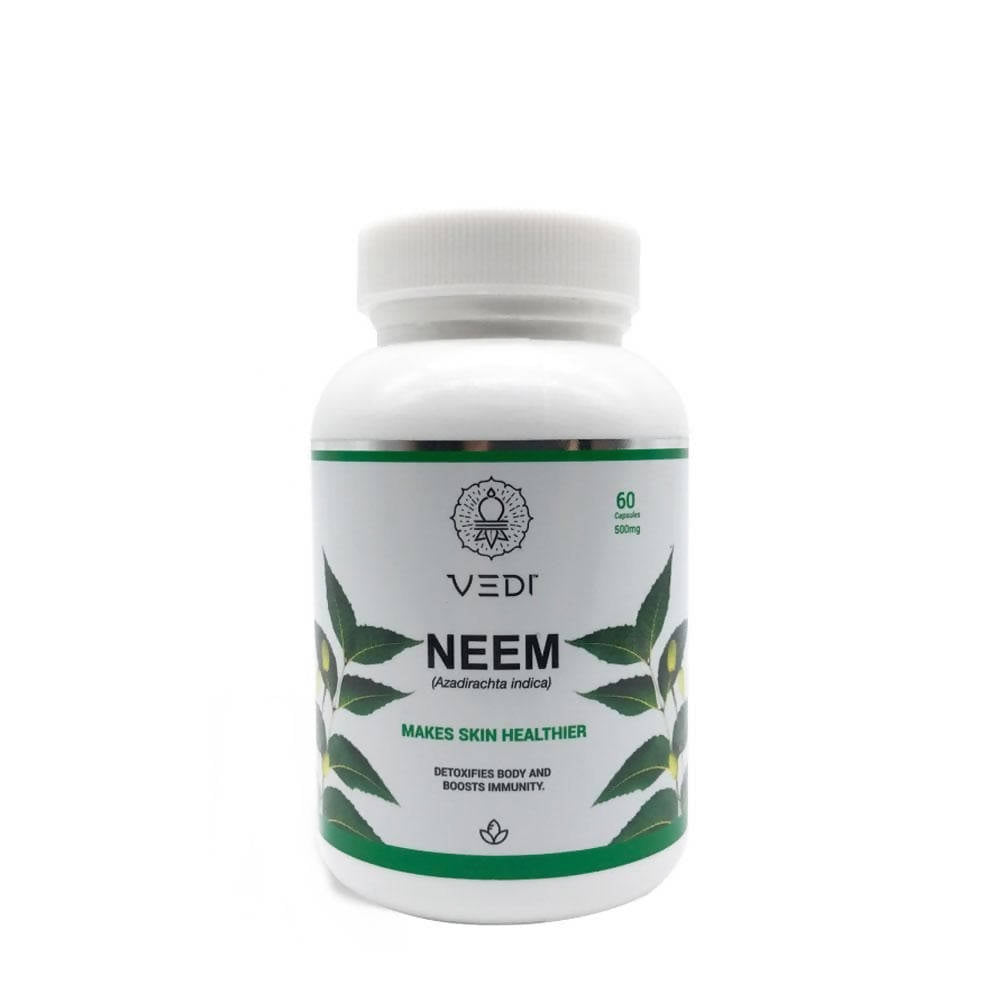 Vedi Herbals Neem Capsules | Grocsy