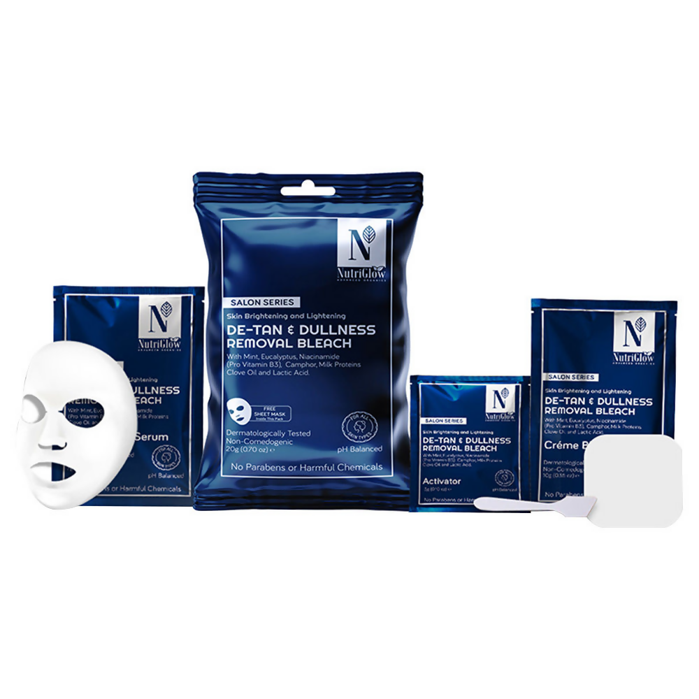 NutriGlow Advanced Organics De-Tan & Dullness Removal Bleach | Grocsy