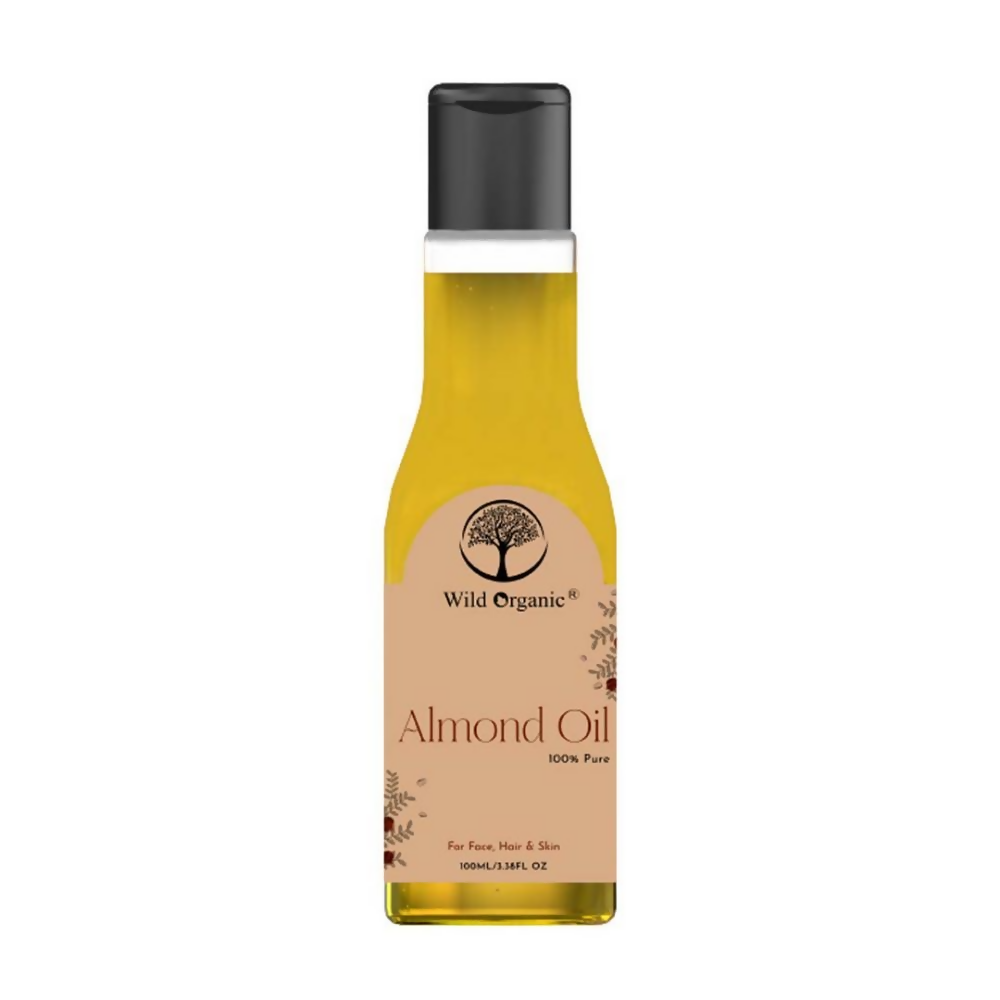 Wild Organic Cold Pressed Almond Hair Oil | Grocsy