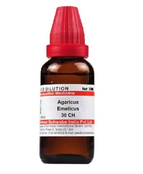 Dr. Willmar Schwabe India Agaricus Emeticus Dilution | Grocsy