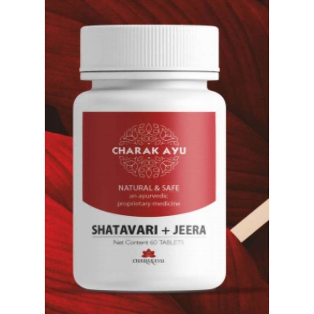 Charakayu Shatavari + Jeera Tablets | Grocsy