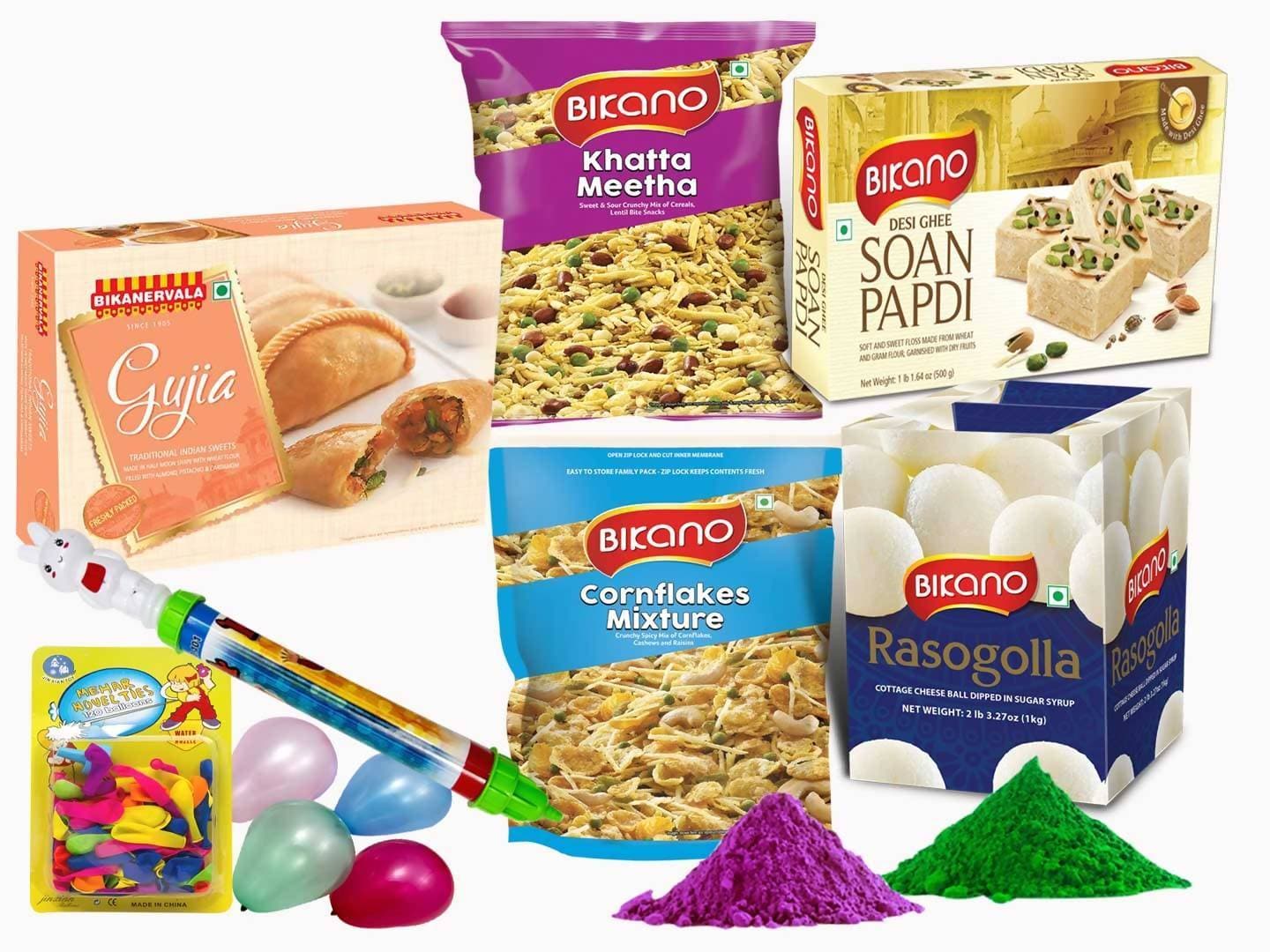Bikanervala All Time Gift With Holi Ghujia | Grocsy
