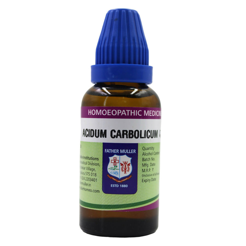 Father Muller Acidum Carbolicum Mother Tincture Q | Grocsy