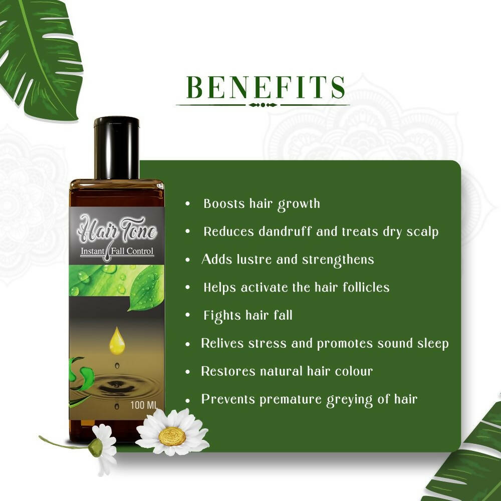 Pharma Science Hair Tone Ayurvedic Hair Oil for Hair Growth | Grocsy