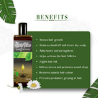 Pharma Science Hair Tone Ayurvedic Hair Oil for Hair Growth | Grocsy