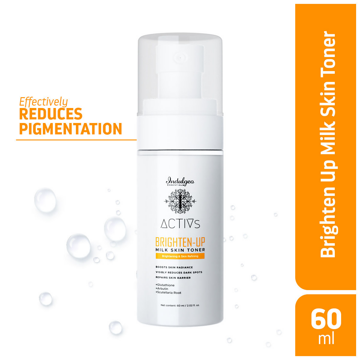 Indulgeo Essentials Brighten-Up Milk Skin Toner | Grocsy
