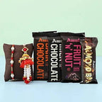 Festive Rakhi & Amul Chocolates Combo | Grocsy