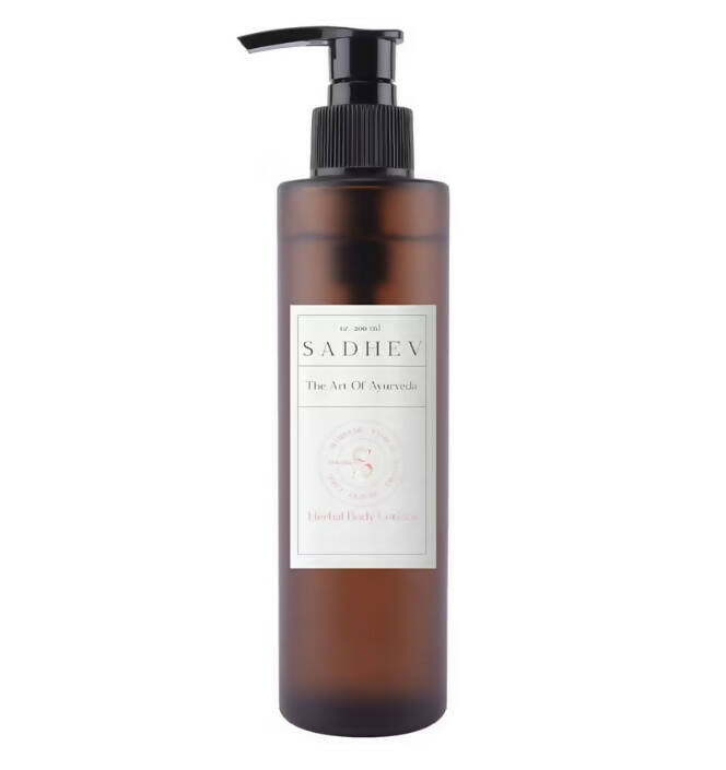 Sadhev Herbal Body Lotion - Almond & Aloe | Grocsy