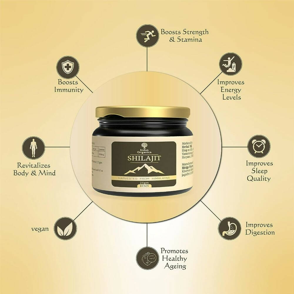 Indus Organics Pure Himalayan Original Sj Resin | Grocsy