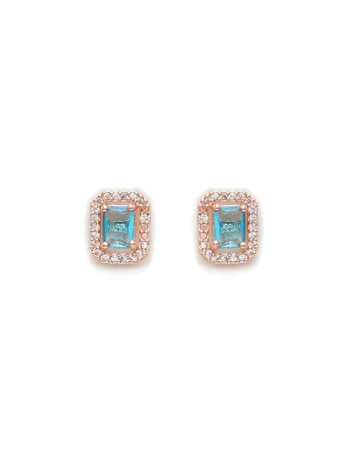 stone stud (sky blue) - Ruby Raang | Grocsy