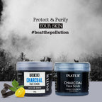 Inatur Charcoal Face Scrub For Men | Grocsy