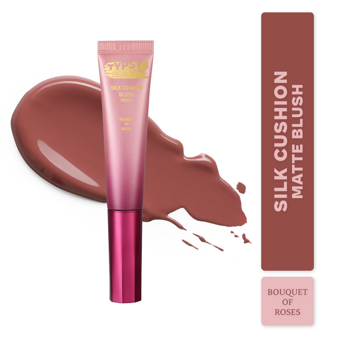 Typsy Beauty Silk Cushion Blush - Bouquet Of Roses 02 | Grocsy