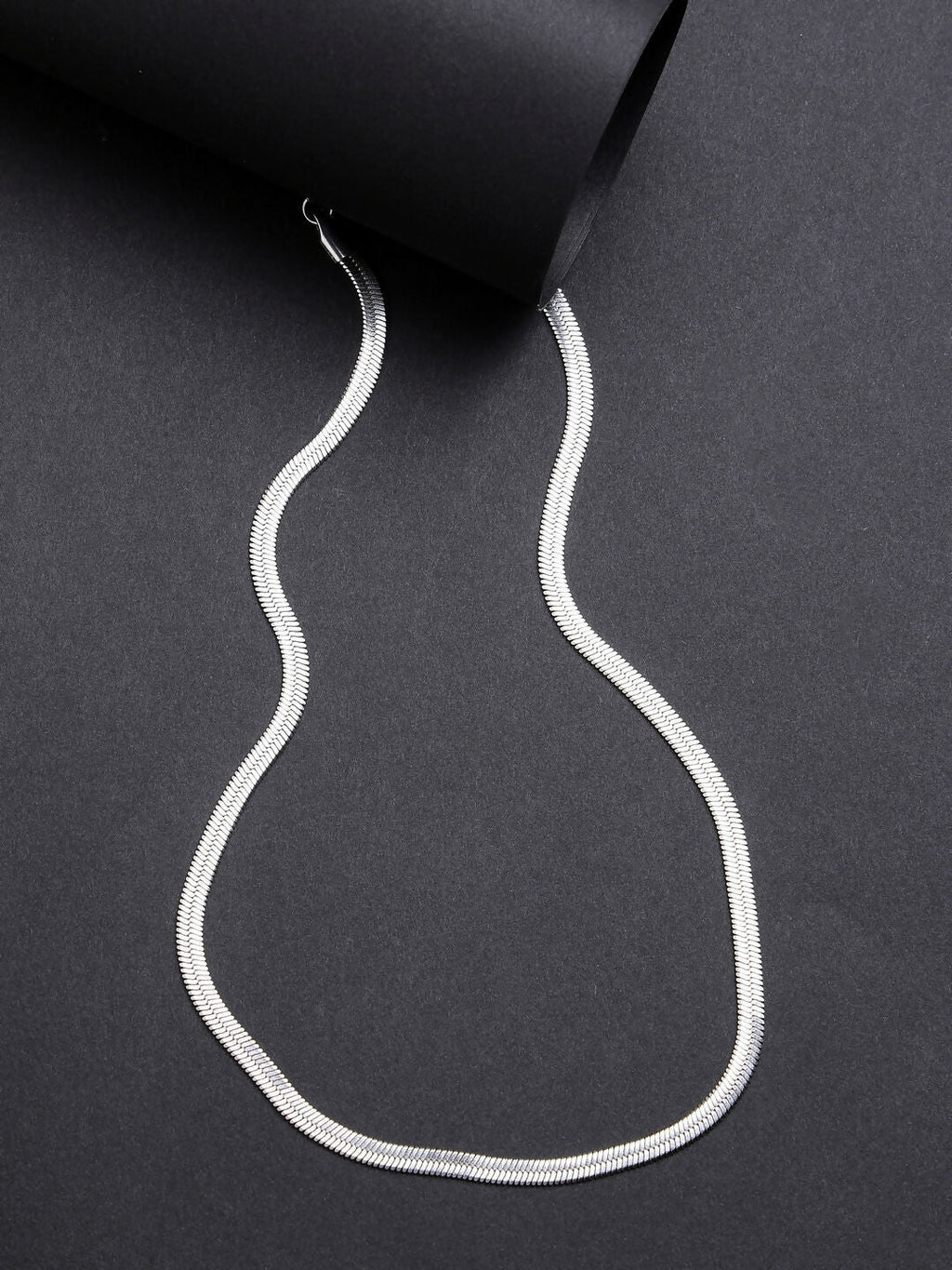 NVR Women's Set of 2 Silver & Gold Rhodium-Plated Minimal Chain | Grocsy