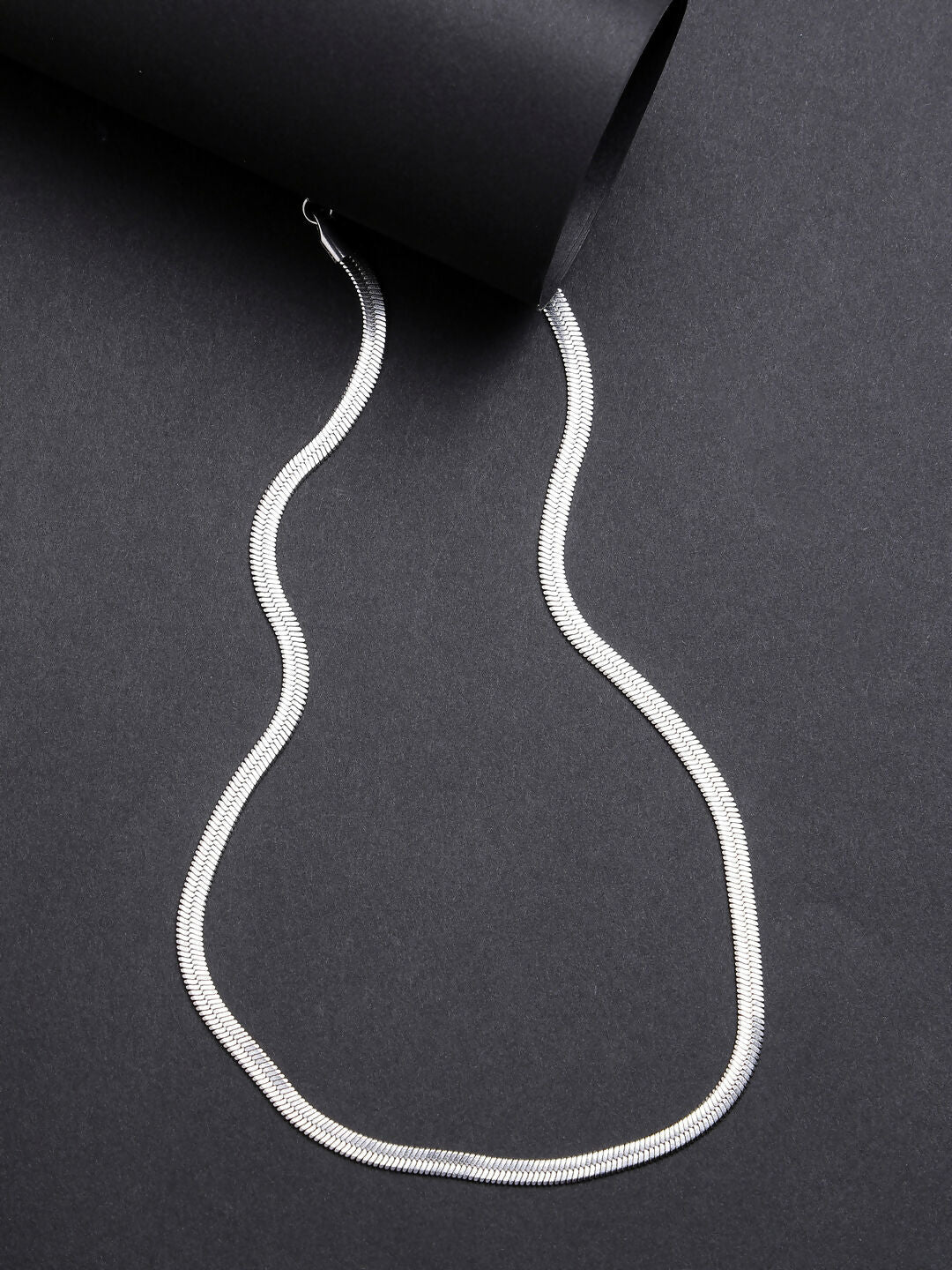 NVR Women's Set of 2 Silver & Gold Rhodium-Plated Minimal Chain | Grocsy