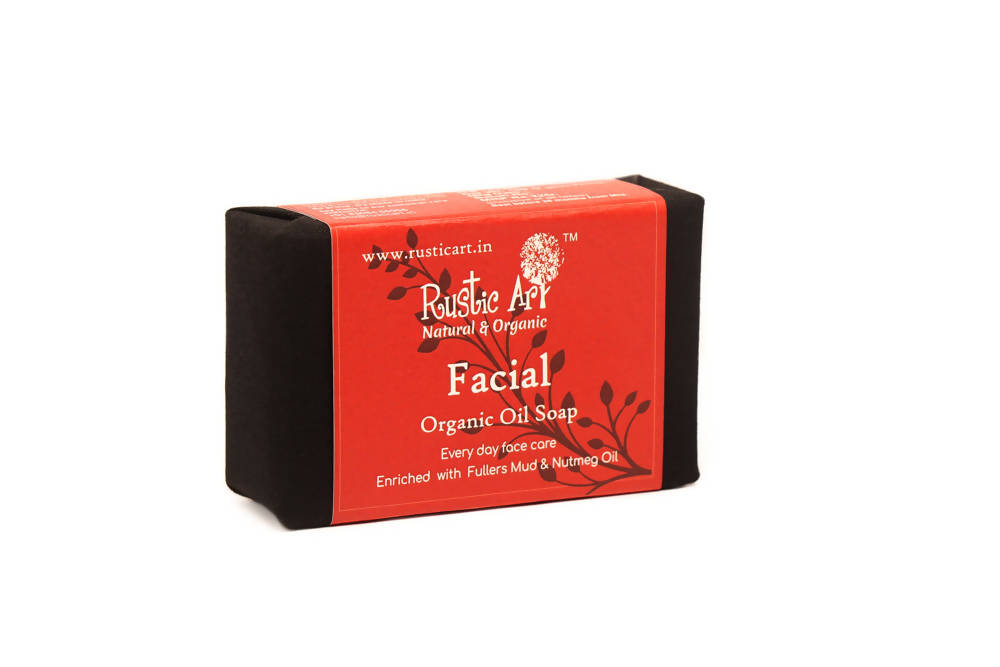 Rustic Art Facial Organic Oil Soap | Grocsy