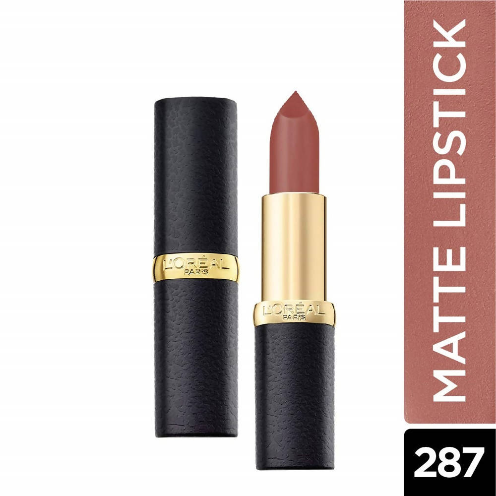 L'Oreal Paris Color Riche Moist Matte Lipstick - 287 Beige Reveur | Grocsy