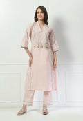 Joban Fashion Cream Cotton Kurta Set | Grocsy