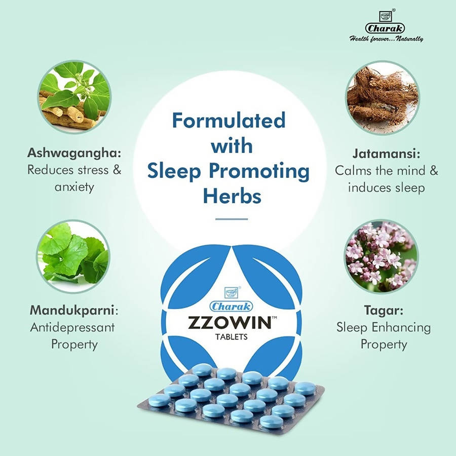 Charak Pharma Zzowin Tablets | Grocsy