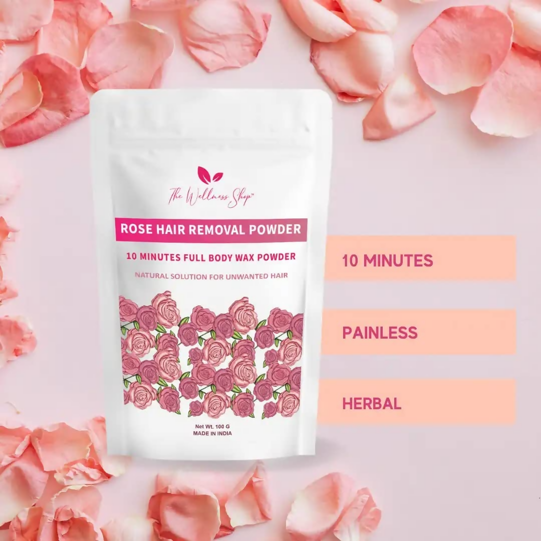 The Wellness Shop Rose Hair Removal Powder | Grocsy