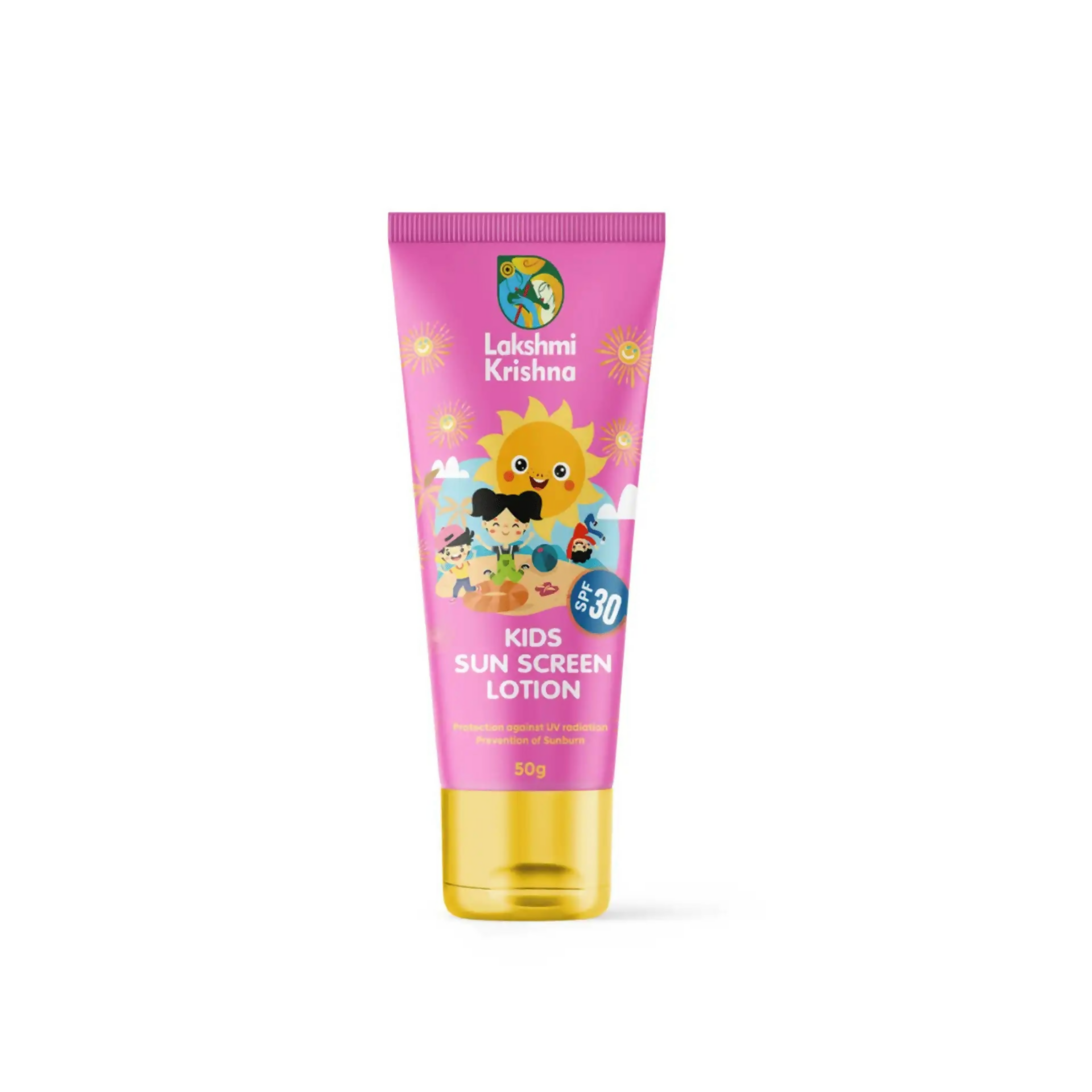 Lakshmi Krishna Naturals Kids Sunscreen Lotion SPF 30 | Grocsy