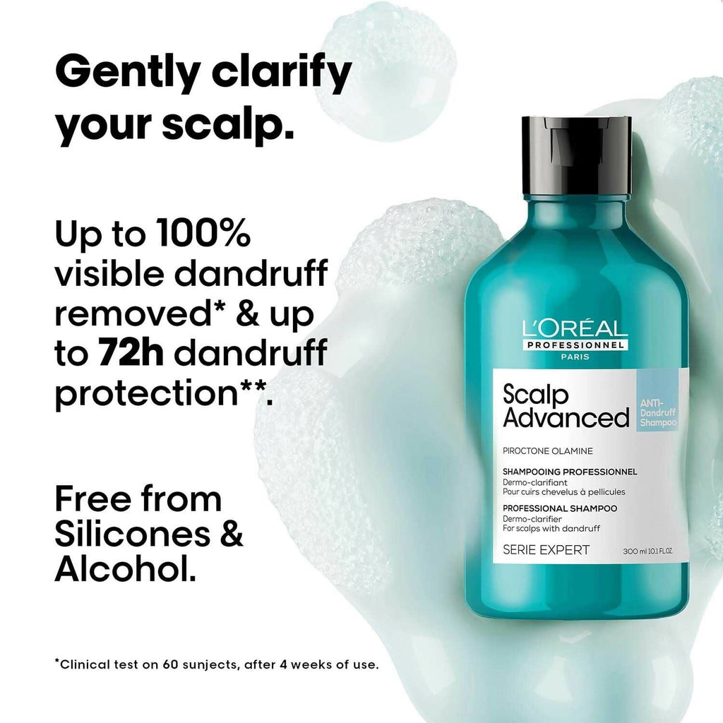 L’Oréal Professionnel Scalp Advanced Anti-Dandruff Dermo-Clarifier Shampoo | Grocsy