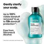 L’Oréal Professionnel Scalp Advanced Anti-Dandruff Dermo-Clarifier Shampoo | Grocsy