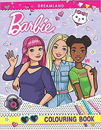 Dreamland Barbie Colouring Book | Grocsy