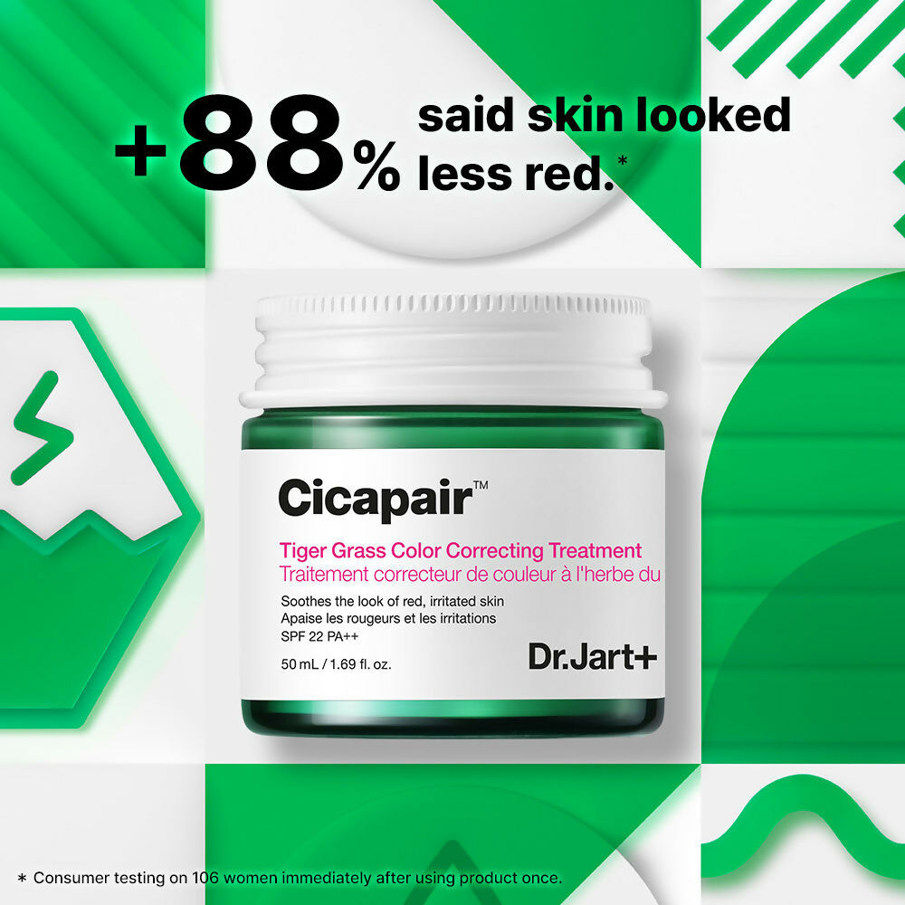 Dr.Jart+ Cicapair Tiger Grass Color Correcting Treatment with Niacinamide for Redness | Grocsy