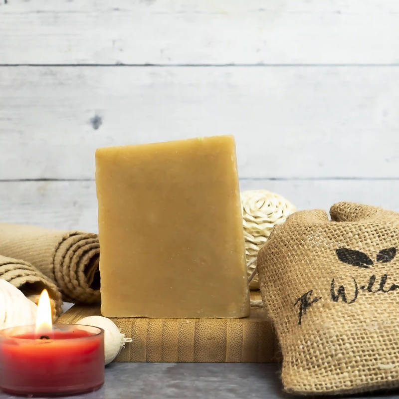 The Wellness Shop Honey Turmeric And Multani Mitti Soap | Grocsy