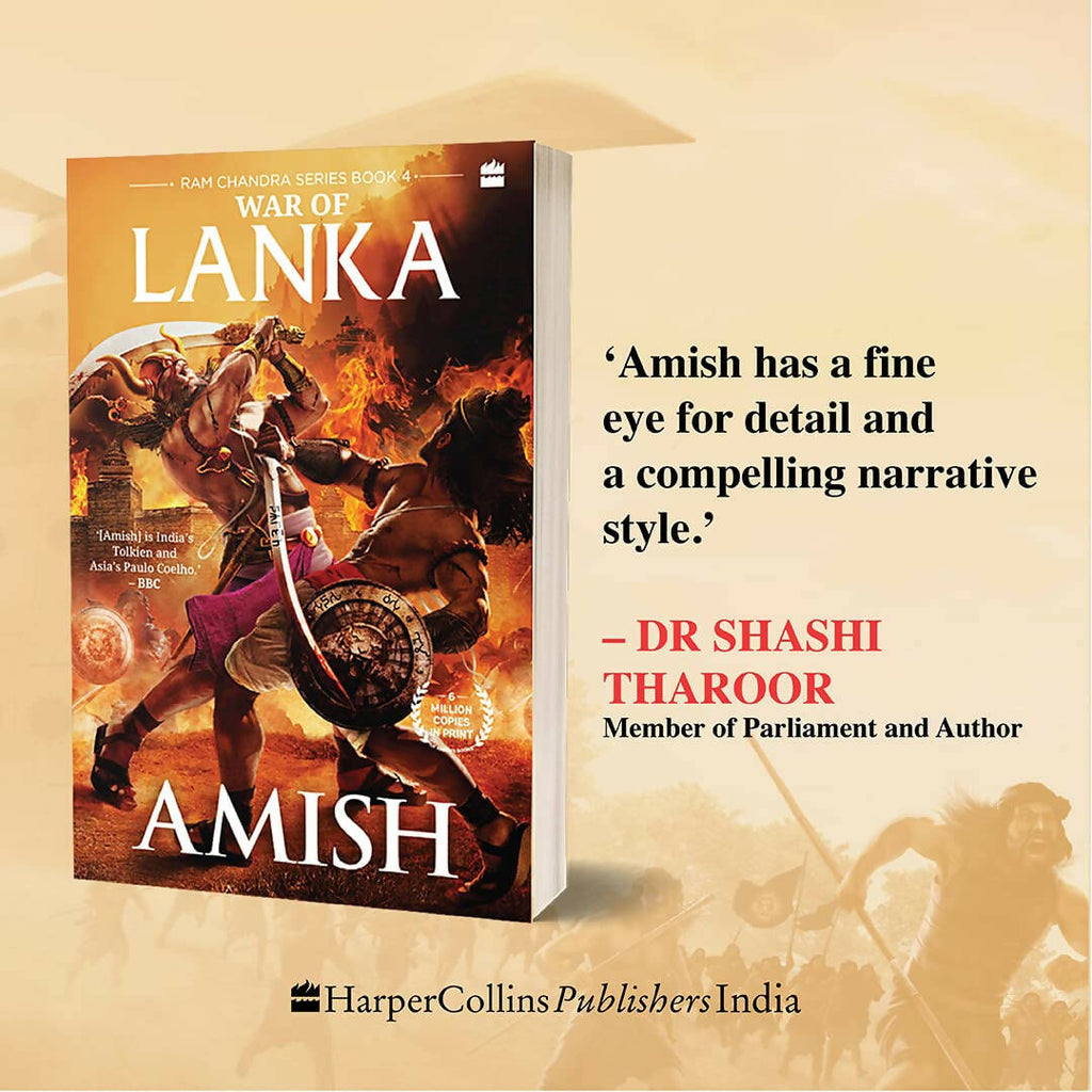 War Of Lanka (Ram Chandra Series Book 4) by Amish Tripathi | Grocsy