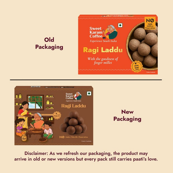 Sweet Karam Coffee Ragi Laddu | Grocsy