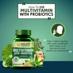 Himalayan Organics Multivitamin With Probiotics Vegetarian Tablets | Grocsy