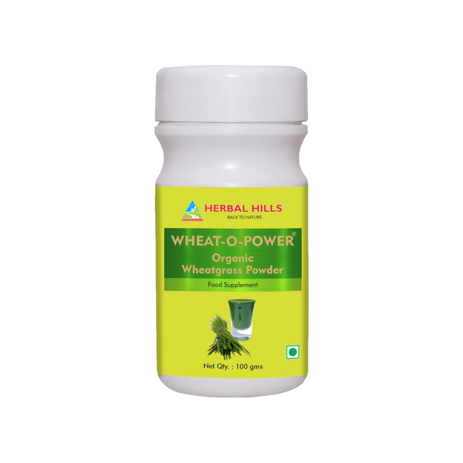 Herbal Hills Wheat-O-Power Wheatgrass Powder | Grocsy