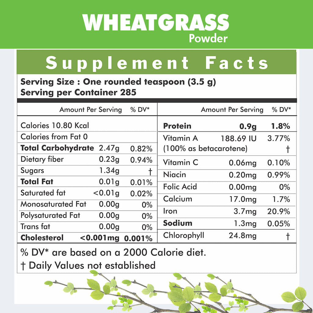 Herbal Hills Wheat-O-Power Wheatgrass Powder | Grocsy