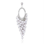 Trendoo Jewelry Silver Diamonds Beautiful Drops | Grocsy