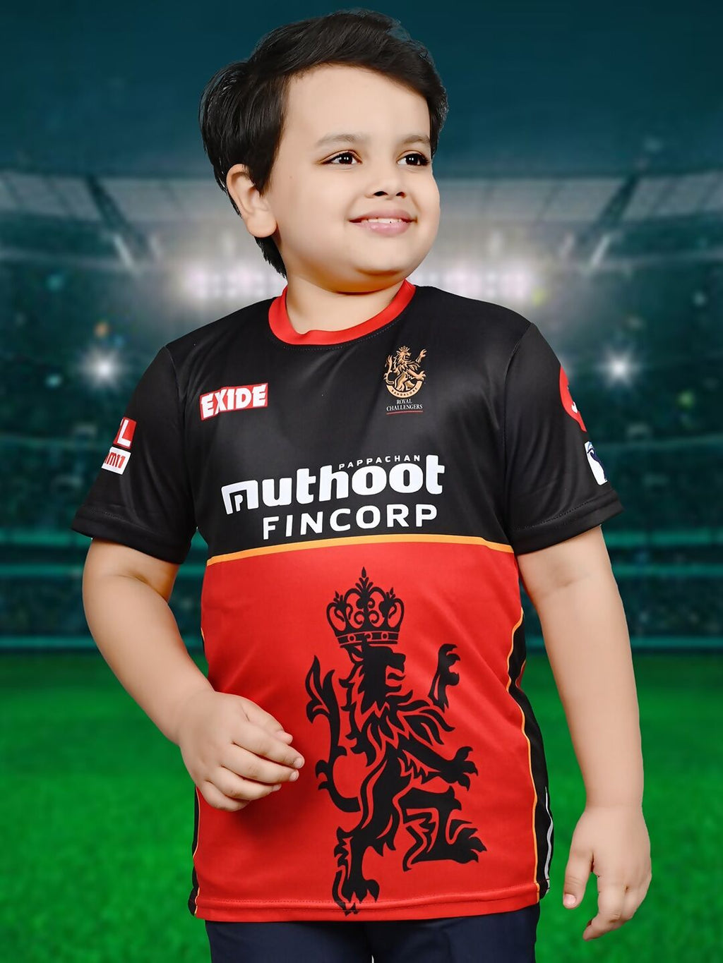 Baesd Kids Round Neck IPL, T20 Tshirt Cricket Jersey For Boys | Grocsy