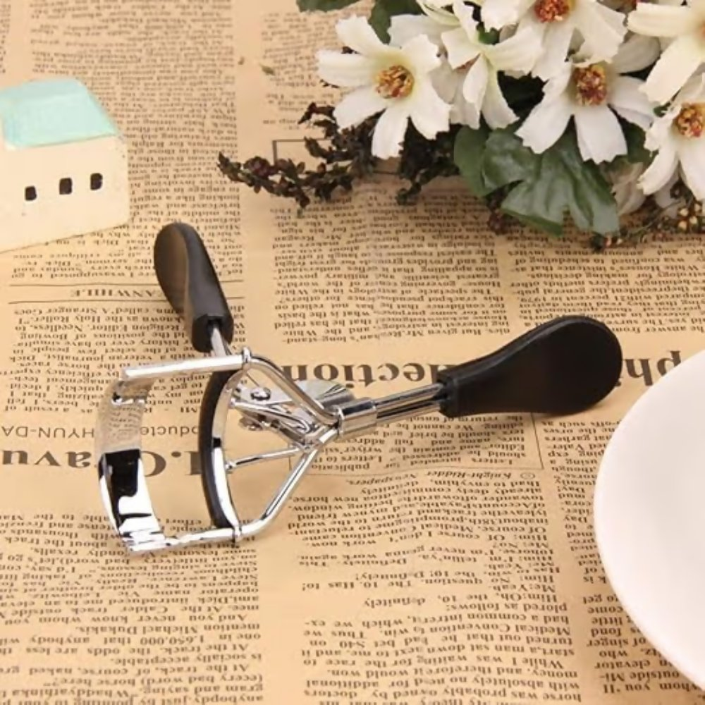 Bronson Professional Premium Eyelash Curler Black Volumizing Lash Lift Tool | Grocsy