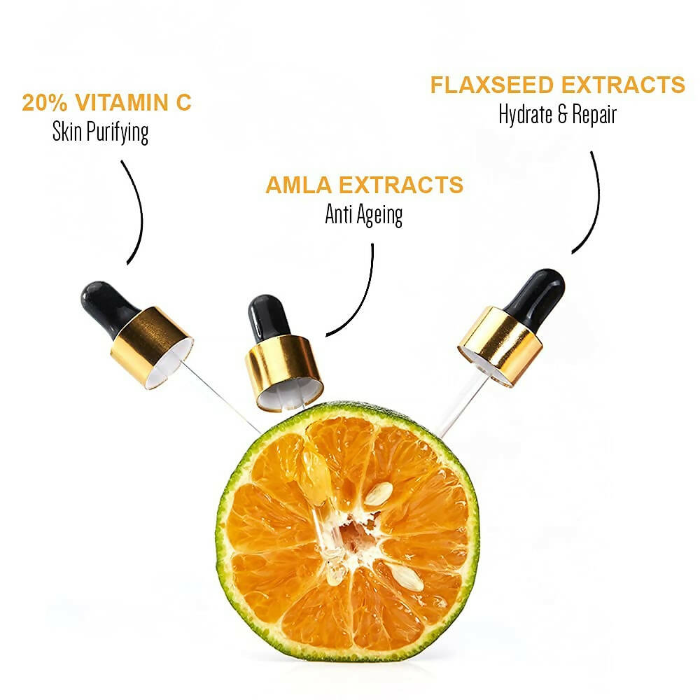 Gulnare Skincare Aloe & Vitamin C Face Serum | Grocsy