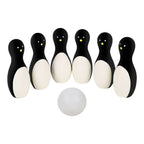 Matoyi Wooden Penguin Bowling Set For Kids | Grocsy