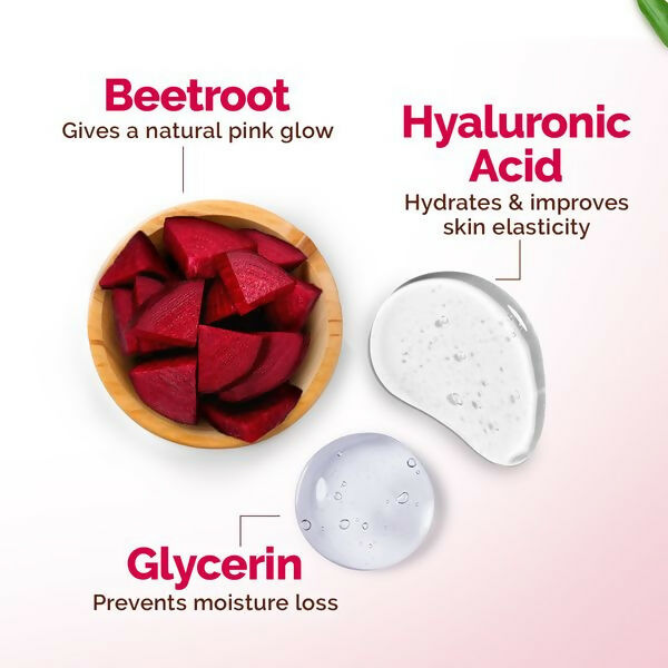 Mamaearth Beetroot Hydraful Light Moisturizing Cream with Beetroot & Hyaluronic Acid For Hydrated Pink Glow | Grocsy