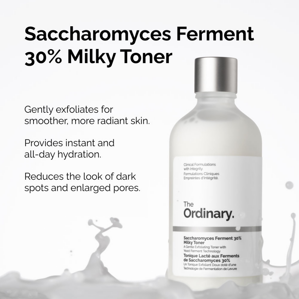 The Ordinary Saccharomyces Ferment 30% Milky Toner | Grocsy