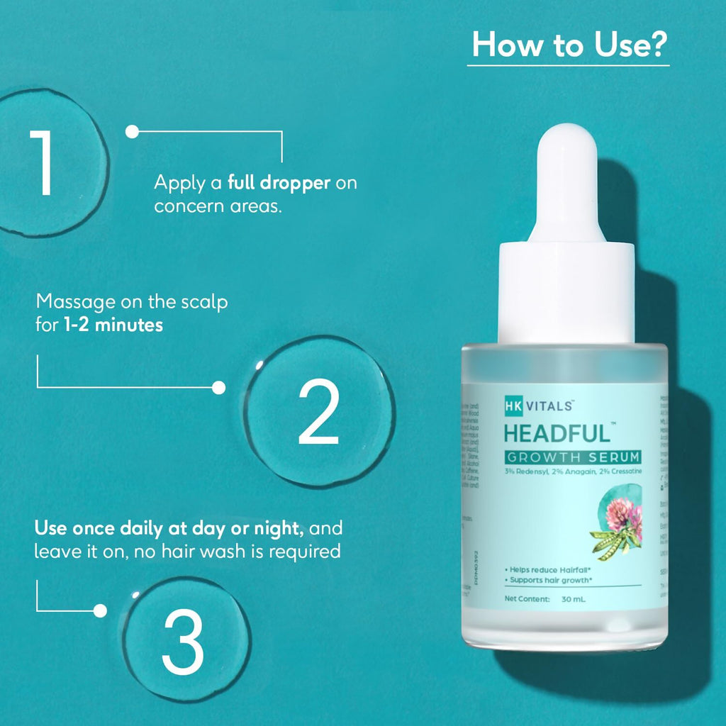 HK Vitals Headful Growth Serum | Grocsy