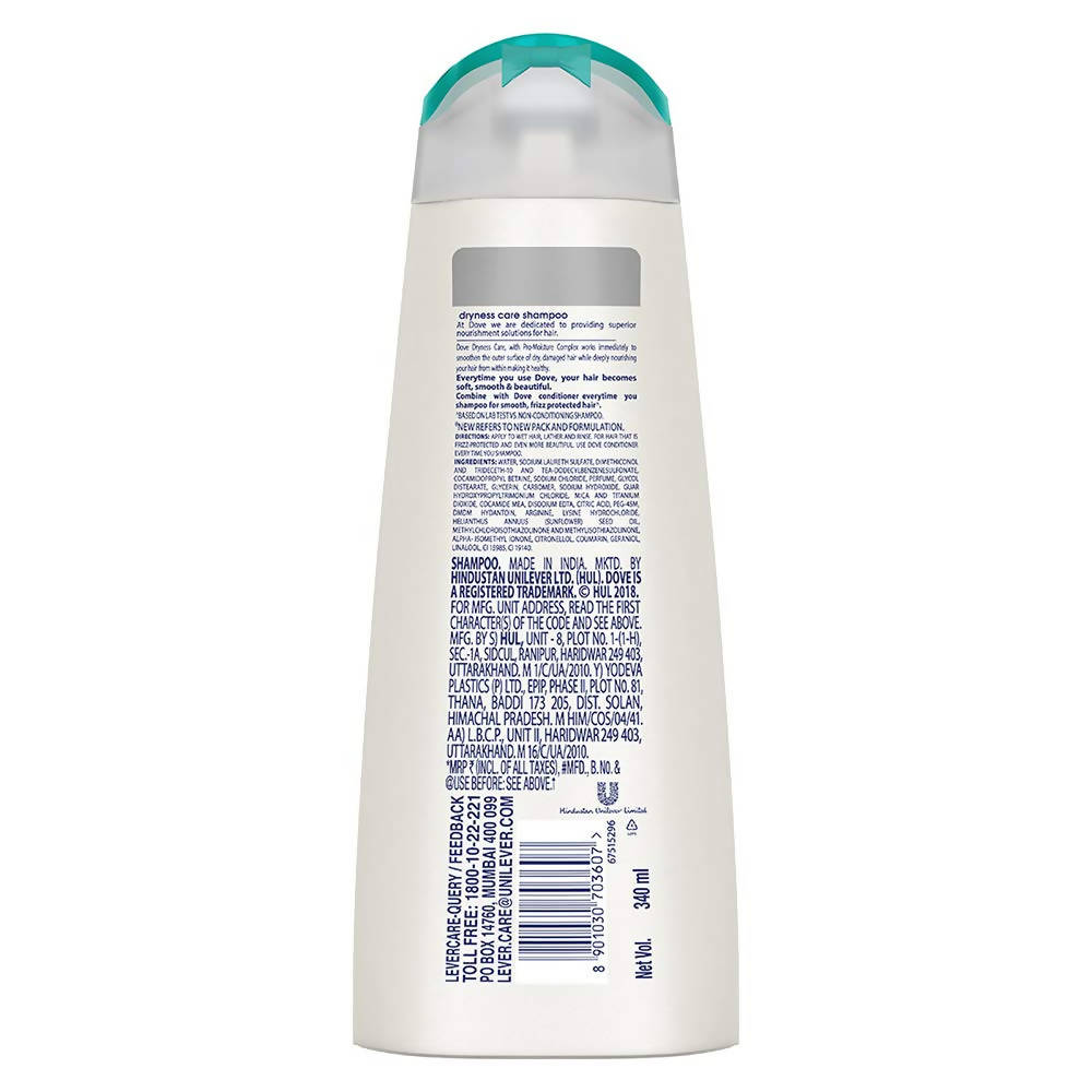 Dove Dryness Care Shampoo For Dry Hair | Grocsy